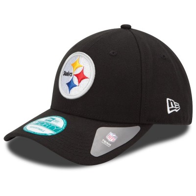 Youth Pittsburgh Steelers New Era Black League 9FORTY Adjustable Hat 2530535